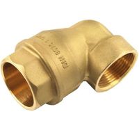 ISIFLO, en laiton  coude 90° femelle, Type 122