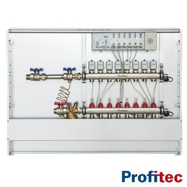 Profitec Verteilerstation 230V
4-fach, links, horizontal
inkl. IMI Compact DP Ventil