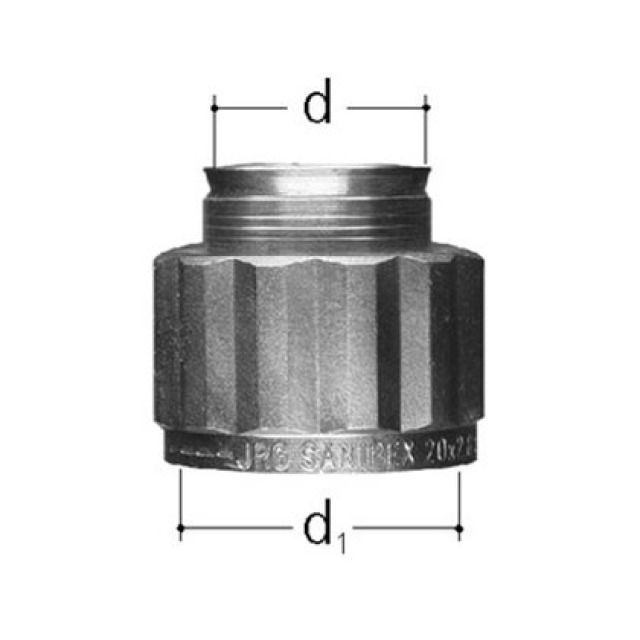 SANIPEX raccordo vite bordare
15 001 01     20 mm