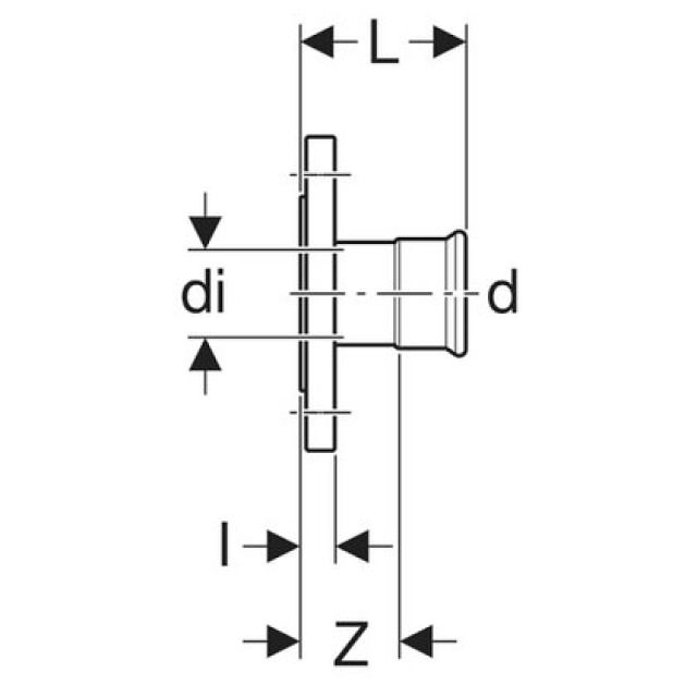 MPF-G SUPERSIZE UEBERG.FLANSCH
34209                    76 MM