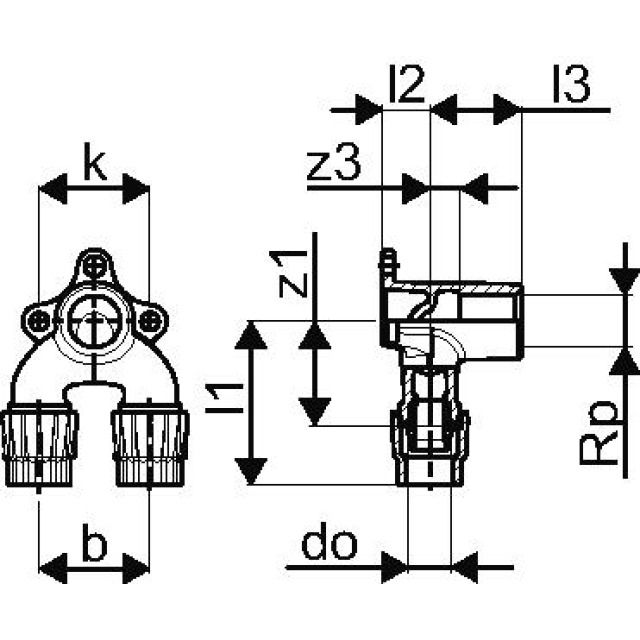 Sanipex MT raccordo doppio d26x1/2"
4611.450 senza piombo