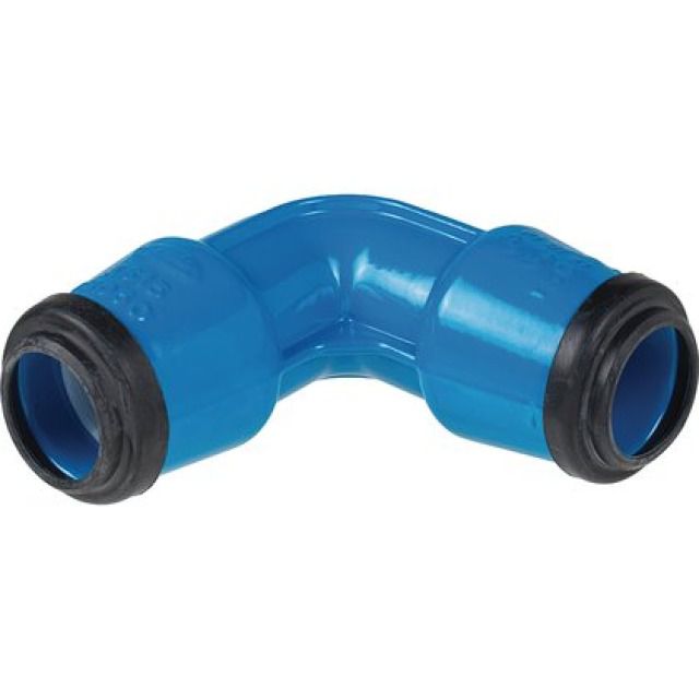 RACCORD À EMBOÎT 90° EN 6400
FONTE D 63/63 MM