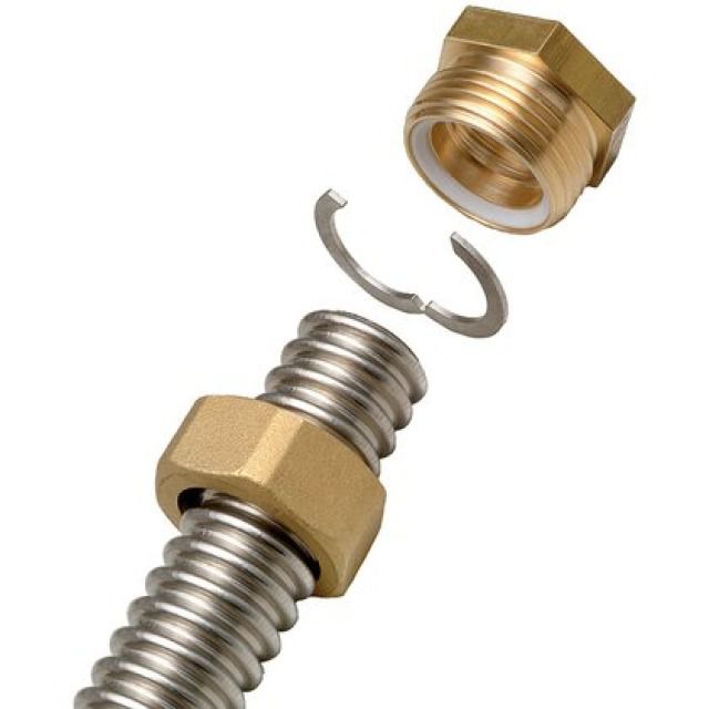 MEIBES FIXLOCK MONO AG 1/2"
ZU INOFLEX EDELSTAHLWELLROHR