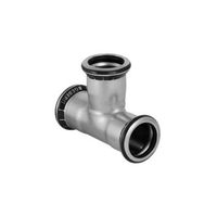 Geberit Mapress Pezzo a T acciaio inox uguale