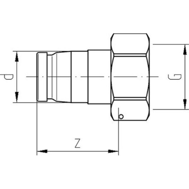 MANCHON UNION 25/32-1
IFIT 4615 ART. N° 762.101.282