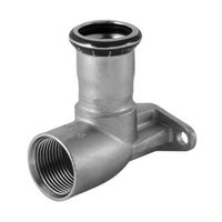 Geberit Mapress Curva d'allacciamento 90° acciaio inox a rientranza