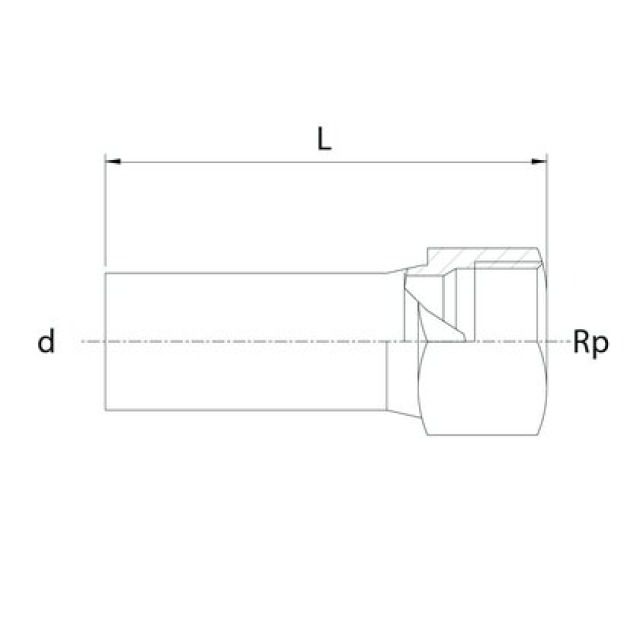Profitec PressSteel
Absatzmuffe IG, 1/2"-22mm