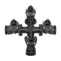 vonRoll Saracinesca UNI 4 con manicotti a vite 5362