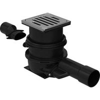 Geberit PE-HD, Grille-siphon Varino, horizontal