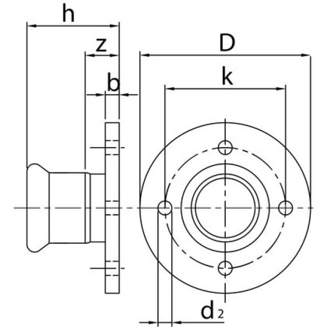 PROFITEC PRESSINOX - FIG. 19
PRESSFLANSCH PN16, 76.1 MM