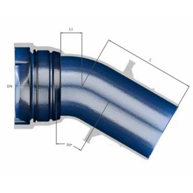 TRM  MUFFENBOGEN  TYP MK
DN125     VRS-T     45° °