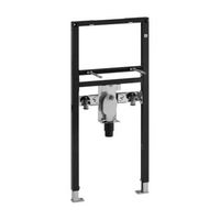 Duofix Elemento per lavabo, 112 cm, rubinetto monoforo con sifone ad incasso