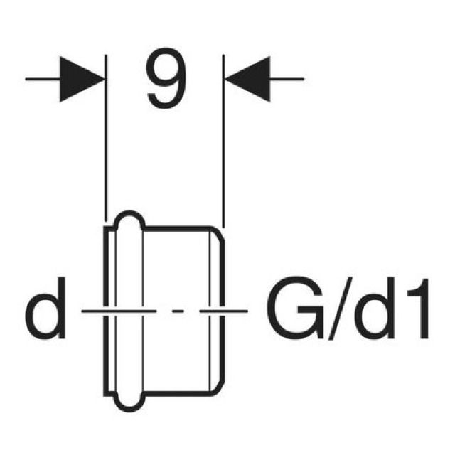 GEBERIT manicotto da brasare
159.623
d 40 - 1"1/2"