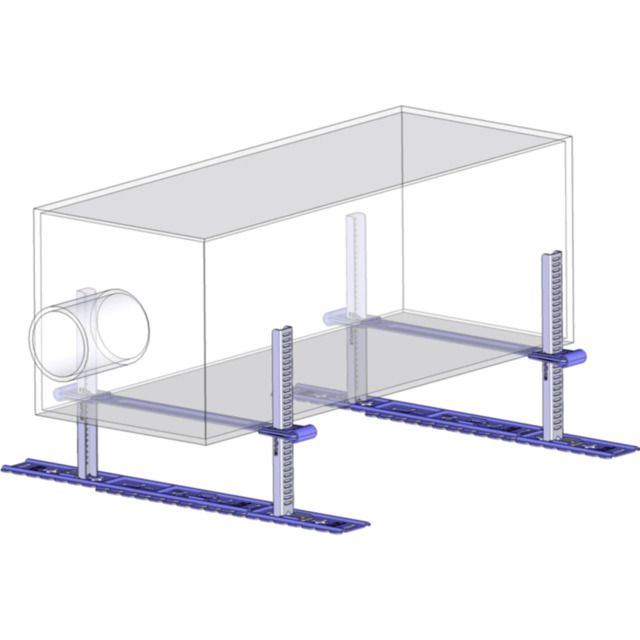 Starshift Bügel Typ 4
flach, 250 mm, roh für
Schalungsboxen und Wannen / VE 20