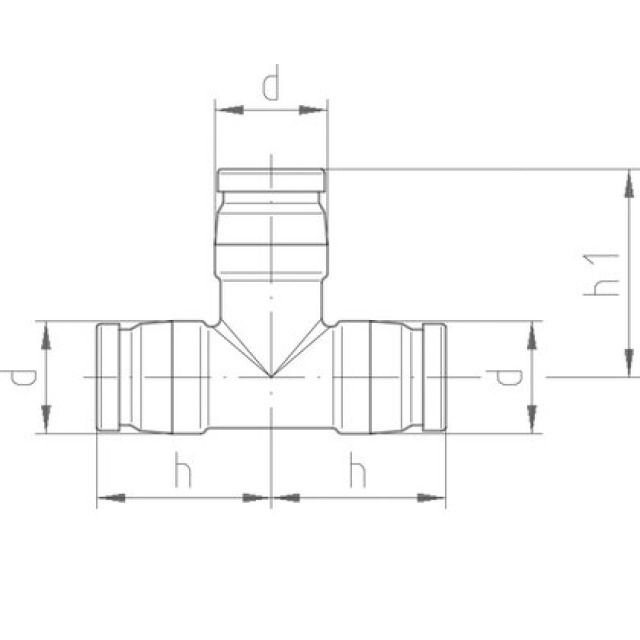 IFIT tee uguale
762.101.042   16/20 mm