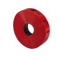 Uponor Ecoflex Trassenwarnband rot
