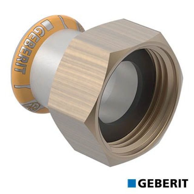 Geberit Mapress Therm
Übergang mit Überwurfmutter
d=42, di=39, G=1 3/4"