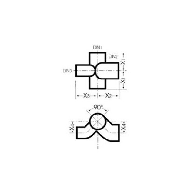 braga KOMBI 90° ghisa
235345
NW 100 / 100 / 80/83