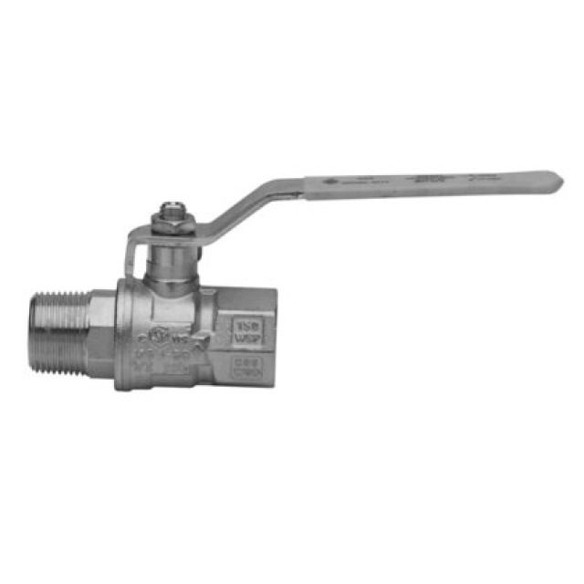 GASKUGELHAHN  STAHLHEBEL
IG-AG 1 1/2"