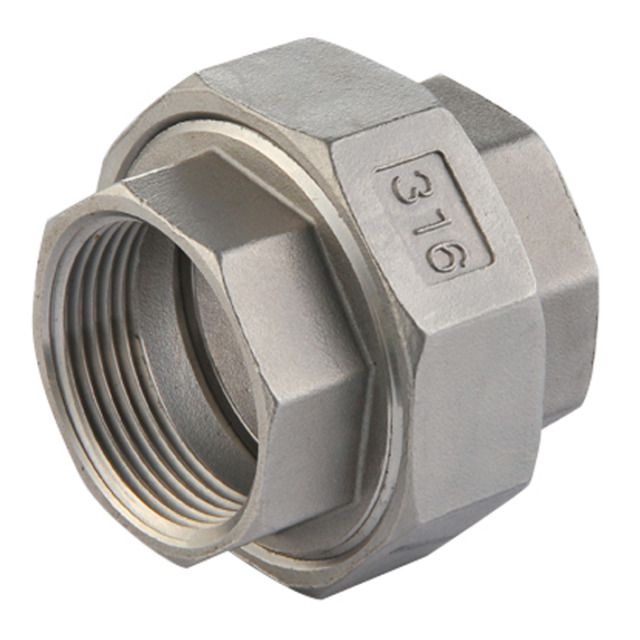 Rohrverschraubung IG/IG
1 1/4", konisch dichtend
Edelstahl (1.4408)