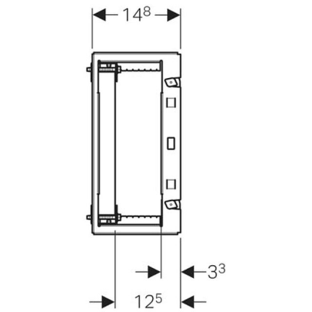 GIS-ARMATUREN-PLATTE UNIVERSAL
461.139 BRANDSCHUTZ (EI90)