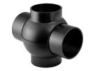 Geberit PE-HD, Embranchement boule 88.5° à deux départs, raccords 180° décalés