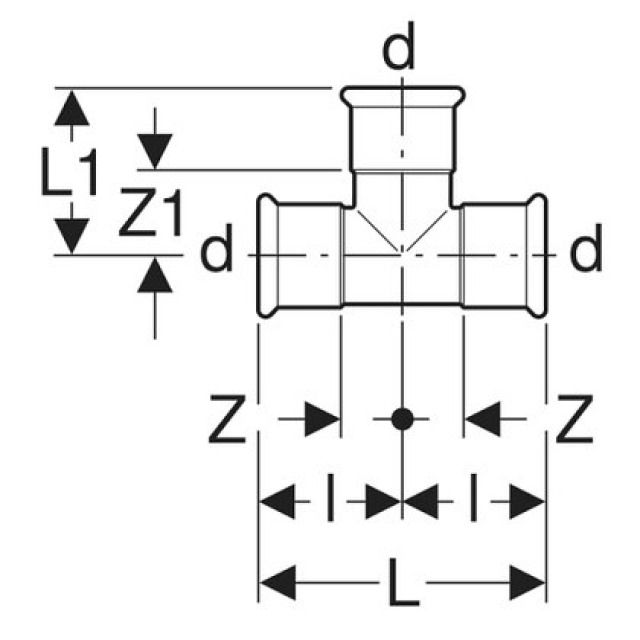 MPF-G Tee uguale
34031       d 28