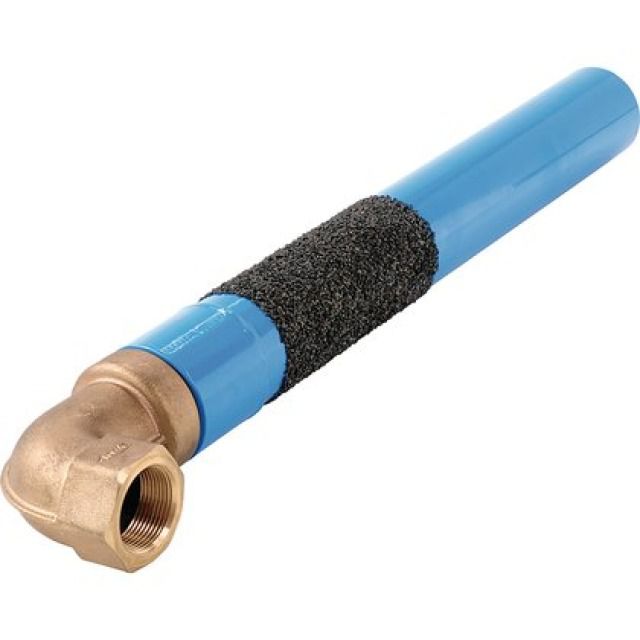 PASSAGE MUR POUR TUBES PE 7010
COUDÉ D 50 MM L = 500 MM