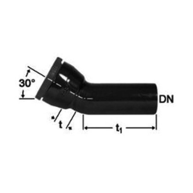 VR curva 30° vite
1 innesto vite DUCPUR 2323.30
DN 300