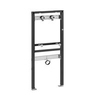 Duofix Elemento per lavabo, 130 cm, rubinetto esterno a parete