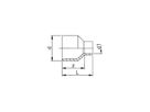 +GF+ PVC-U, Réduction, PN16, 21 91 03
