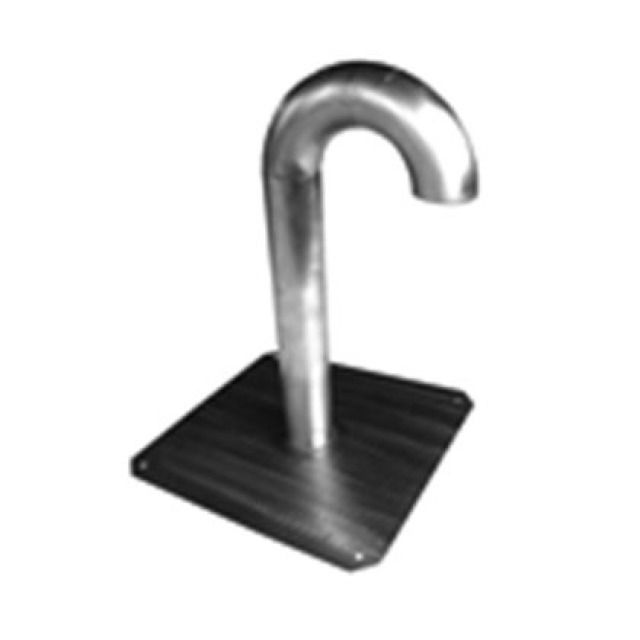 KABEL-DURCHFÜHRUNG  180° CR-NI
Ø 42.4 MM, STUTZENLÄNGE 400 MM