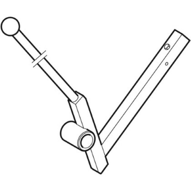 GEBERIT-SCHWEISSSPIEGELHALTER
359.673           200 - 315 MM