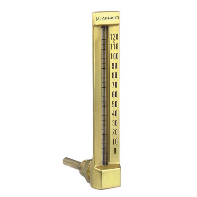 V-Form-Maschinenthermometer
110x36, -30/°50°C,winklig 90°
Schaft 100 mm