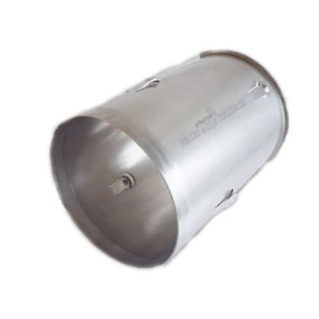 STÜTZHÜLSE EDELSTAHL V2A
FÜR PE ROHRE D125MM SDR11 S5
6052.125   OHNE KEIL