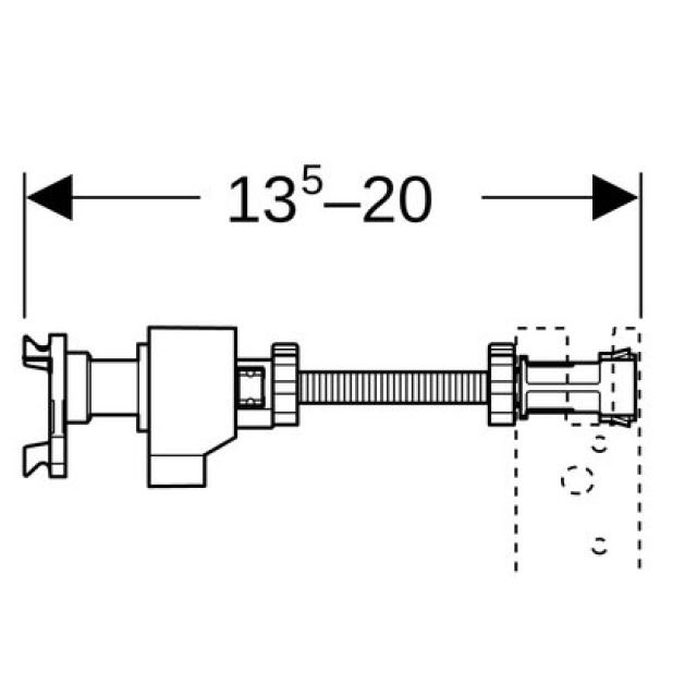 Geberit Duofix Set Wandanker
für Einzel-und Systemmontage