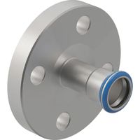 Geberit Mapress Flangia acciaio inox PN 10/16, con attacco a pressare