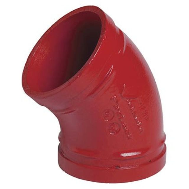 VICTAULIC BOGEN 45°
MOD. 003 LACK          76.1 MM