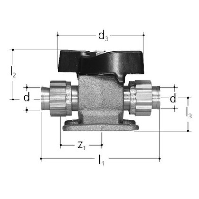 SANIPEX ABSPERRHAHN
5437.012                 12 MM