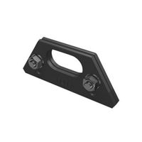 Prefa Machoires avec perforation ovale pour agrafes en biais