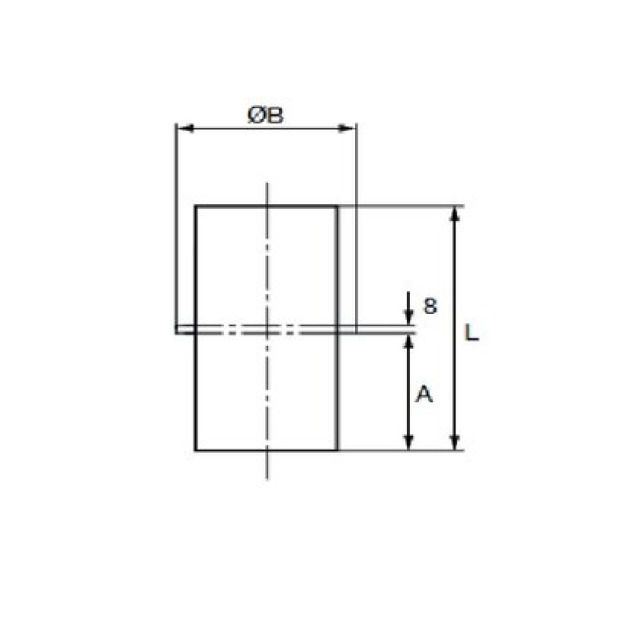 ABLAUFGUSS FALLROHRSTUETZE
NW 100