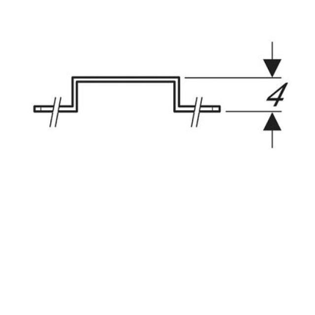 MEPLA-MONTAGEPLATTE 2-F.LANG
601.732         AD=76.5+153 MM