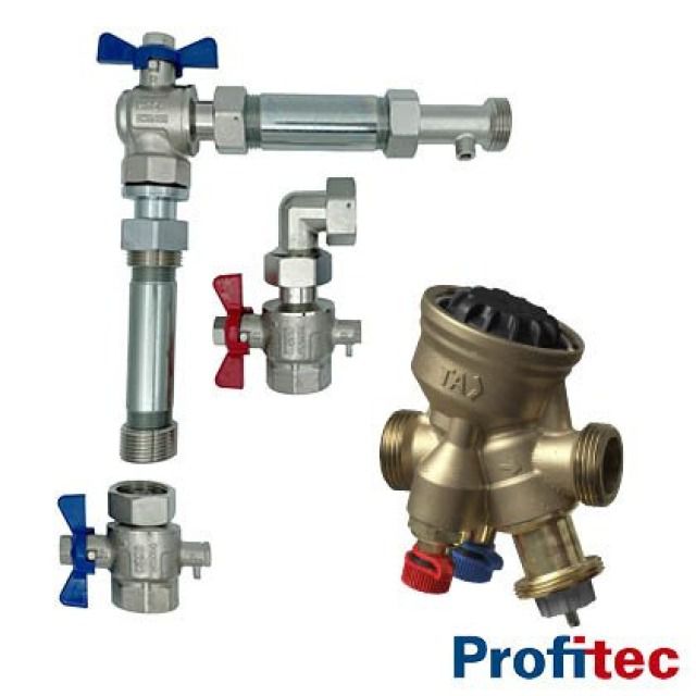 BAUGRUPPE FBH SWISS FINISH
COMPACT-P VERTIKAL 3/4" DN15