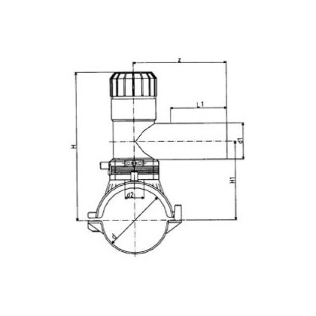 GF ELGEF collare di presa 360°
193.131.464
110 / 32 mm