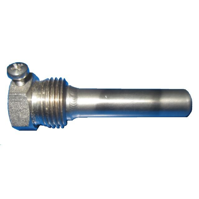 Tauchhülse Edelstahl 100mm
1/2" zu Profitec Thermometer
Bimetallthermometer