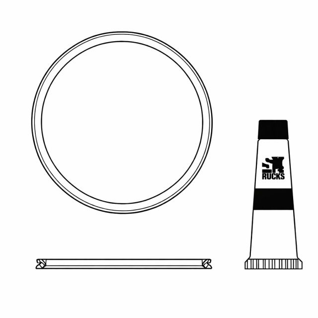 Set di guarnizione O-Ring
per ESPACE e CONFORT BASIS
Colori: senza colore