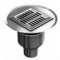 Scarico a pavimento, verticale, con flangia da incollare