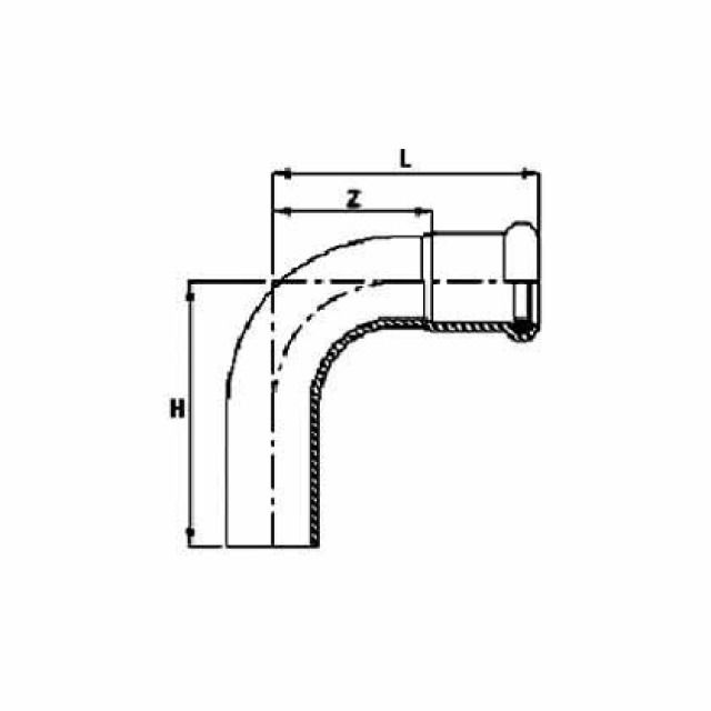 PRESS-EINSTECKBOGEN 90°
381076901              76.1 MM