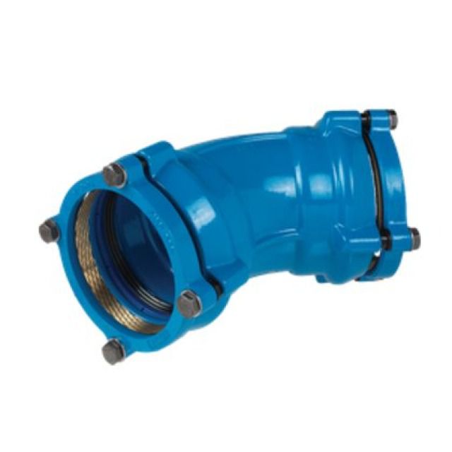 HAWLE curva 45°
bicchieri autostagni PE 7330
d 75 PN 16