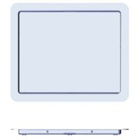 Nussbaum 70028 piastra di copertura neutrale per piastrella o rivestimento